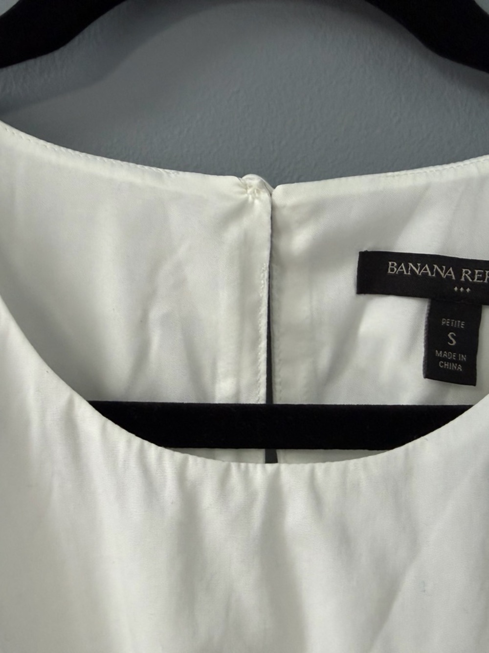 Banana Republic White Eyelet Midi Dress - Picture 2 of 4